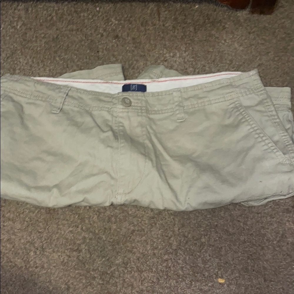 George Khaki Casual Pants